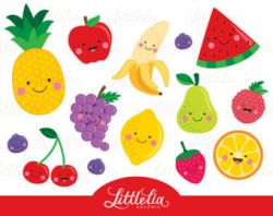 Fruit clipart - Cute fruit | Clipart Panda - Free Clipart Images