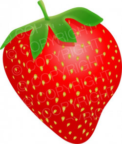 Ripe Red Strawberry Fruit Clipart – Prawny Clipart Cartoons ...