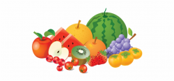 Clipart People Fruit - Vector Transparent Fruits Png Free ...