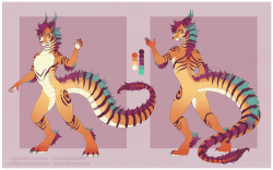Anthro Eastern Dragon Adopt#3 Auction [CLOSED] by ...