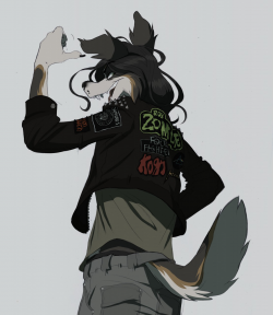 Rock doggo! [Art by Entoxia] by Voz457 -- Fur Affinity [dot] net