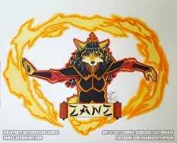 Zanazibar Avatar Firebender Badge by coolsamsc -- Fur ...