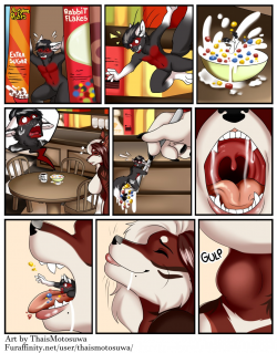 The most dangerous meal of the day by Alhazrred -- Fur ...