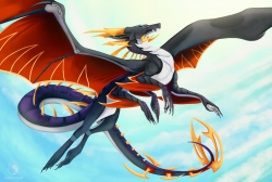 Dragon\'s Flight - YCH by CelestiaDragonKnight -- Fur ...