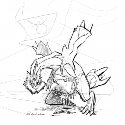 Kyurem TF doodle by paledraken -- Fur Affinity [dot] net