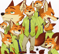 Nick Wilde by Lobotalow -- Fur Affinity [dot] net