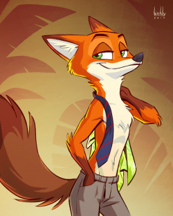 Nick Wilde by birchly -- Fur Affinity [dot] net