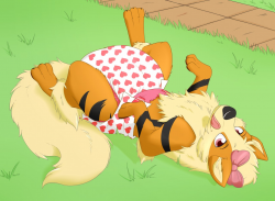 Poofy Woofy by BunnyKisses -- Fur Affinity [dot] net