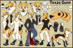 Texas Gunn\'s Reference Sheet by Tiggerpup by TexFurry -- Fur ...