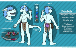 C] Deslek Reference Sheet by CopperGoblin -- Fur Affinity ...