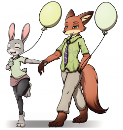 zootopia - Nick & Judy by tailzkim -- Fur Affinity [dot] net