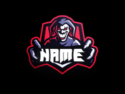 Gaming Joker Clan Logo | PSD File - Zonic Design Download