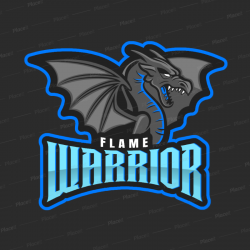Gaming Logo Maker Featuring a Winged Dragon 2689g