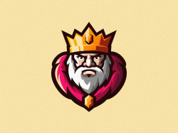 King | Esports logo, Logos design, King design