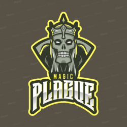 Gaming Logo Maker with an Apocalyptic King Illustration 2620j-2621