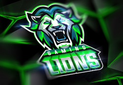 LIONS GAMING – LOGO | ANIMATED OVERLAY STREAMING THEME