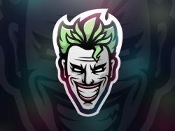 JOKER Logo / Illustration / Mascot | Joker logo, Game logo ...