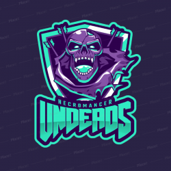 Gaming Logo Maker for Zombie Gamers 1750d