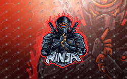 Spectacular Ninja Mascot Logo | Ninja eSports Logo For Sale - Lobotz