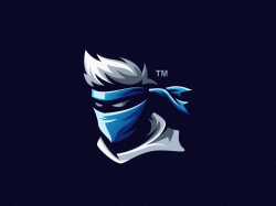 Ninja in 2019 | Game logo design, Logos design, Logo design ...