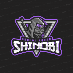 Ninja-Inspired Logo Maker for a Gaming Team 1750n--2313