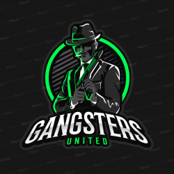 Gaming Logo Maker Featuring a Suited Mafia Gangster Clipart 383o 2290