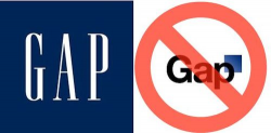 Gap New Logo Over - Old Gap Logo Returns | The Mary Sue