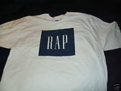 RAP T SHIRT WHITE MED L XL XXL ALIFE ATMOS LRG ARC on The Hunt