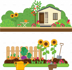 Clipart home garden, Clipart home garden Transparent FREE ...