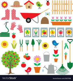 Gardening clipart