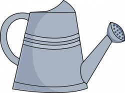clip art image of a cartoon watering can | Garden Clipart