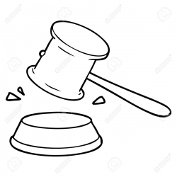Gavel Drawing 2019 Free Hd Drawing Image 2019 ...
