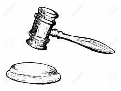 Gavel Drawing 2019 Free Hd Drawing Image 2019 ...