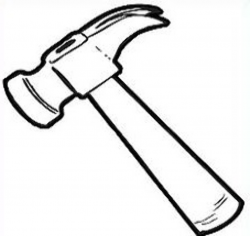 Download for free 10 PNG Hammer clipart outline top images ...