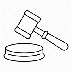 Book Black And White clipart - Gavel, Hand, Technology ...