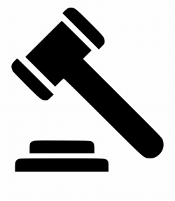 Law Gavel Comments Gavel Logo Vector - Clip Art Library