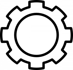 Gears clipart black and white, Gears black and white ...