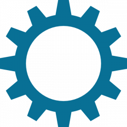 Gear clipart blue, Gear blue Transparent FREE for download ...