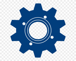 Gear Blue Clip Art At Clker - Clip Art Gear - Png Download ...