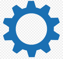 Blue Circle clipart - Gear, Illustration, Blue, transparent ...