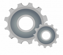 Gear Cartoon Transparent - Clip Art Library