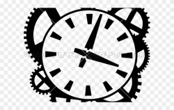 Gears Clipart Clock Mechanism - Watch - Png Download ...