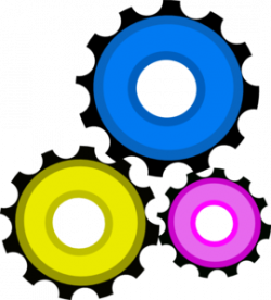 Gear Clock Gears Clip Art at Clker.com - vector clip art ...