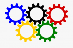 Gears Clipart Colorful Gear - Conséquence Png #350586 - Free ...