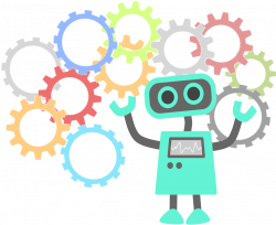 Robot Weekend - Robot Clip Art Cute - Png Download - Full ...