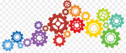 Flower Line Art clipart - Engineering, Gear, Text ...
