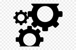 Gears Clipart Gear Icon - Transparent Background Gears Icon ...