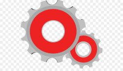 Gear Logo clipart - Gear, Red, Circle, transparent clip art