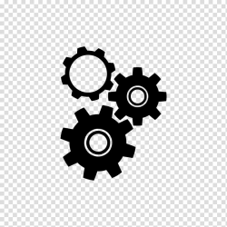 Silhouette of gears art, Organization Computer Icons ...