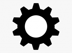 10 Tooth Black Gear Clip Art - Sprocket Clip Art #149378 ...